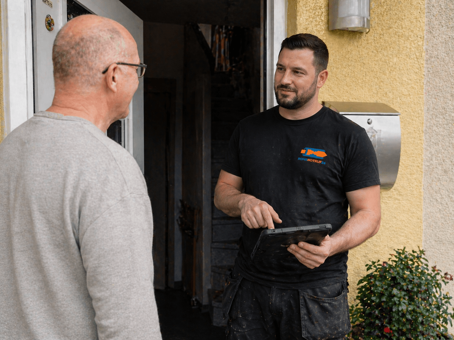 Rohrnotruf24 Team im Einsatz