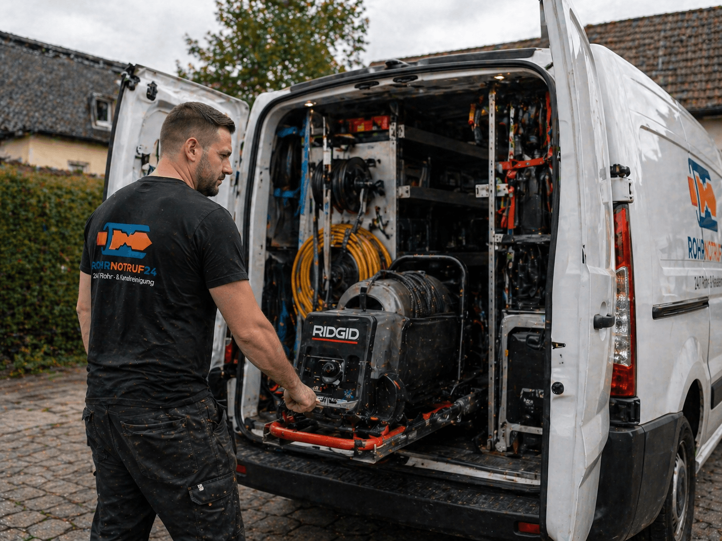 Kameragestützte Rohrinspektion